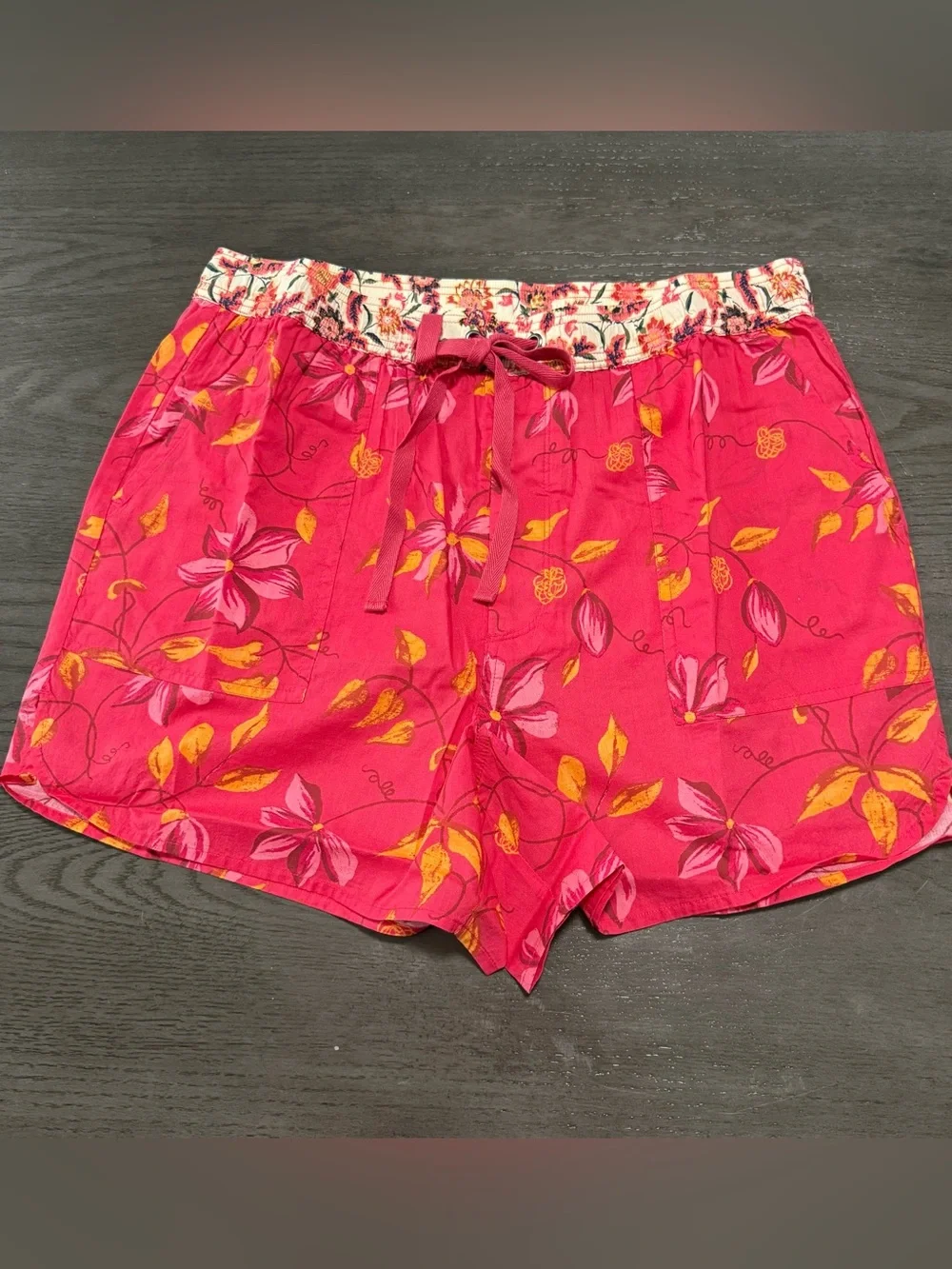 Sundance‎ Kai Printed Cotton Shorts Size M